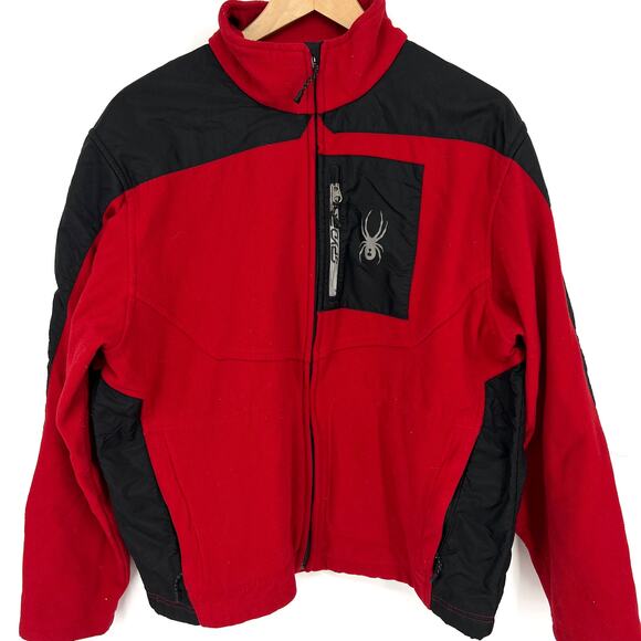 Spyder Amstel Light Polartec Full Zip Men's Fleece Jacket Size M - Picture 1 of 10